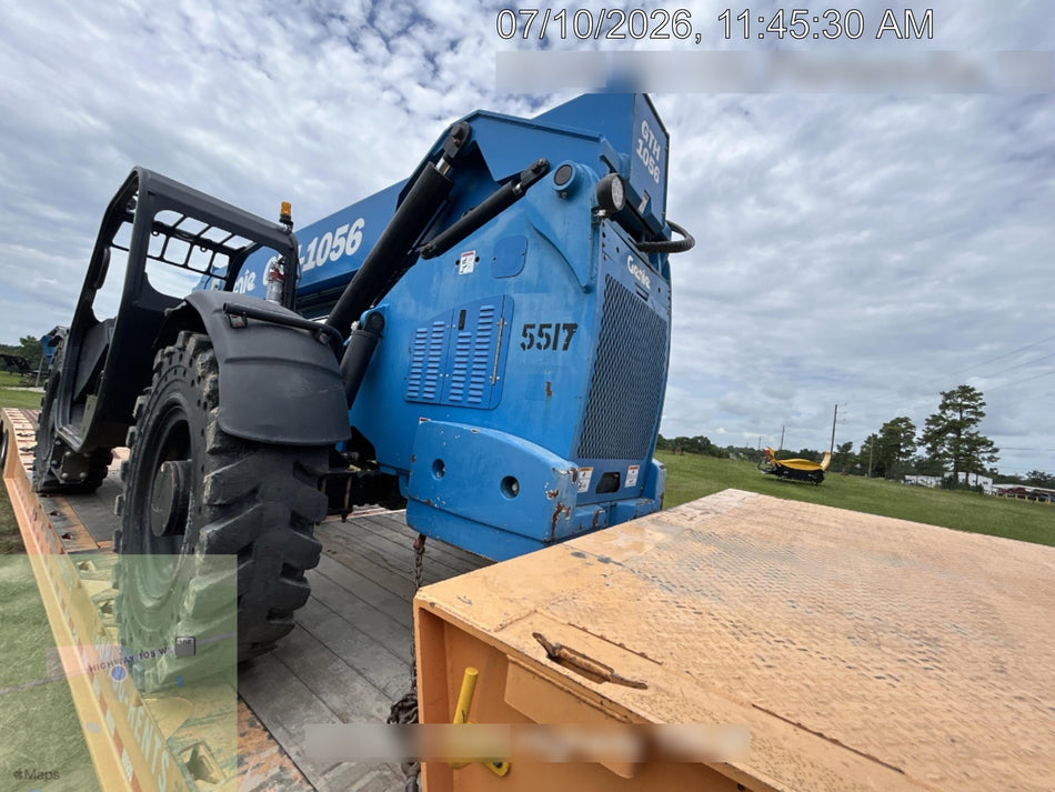 2017 Genie GTH-1056 Genie GTH1056, Solid Tires, 60" carriage, Open ROPS
