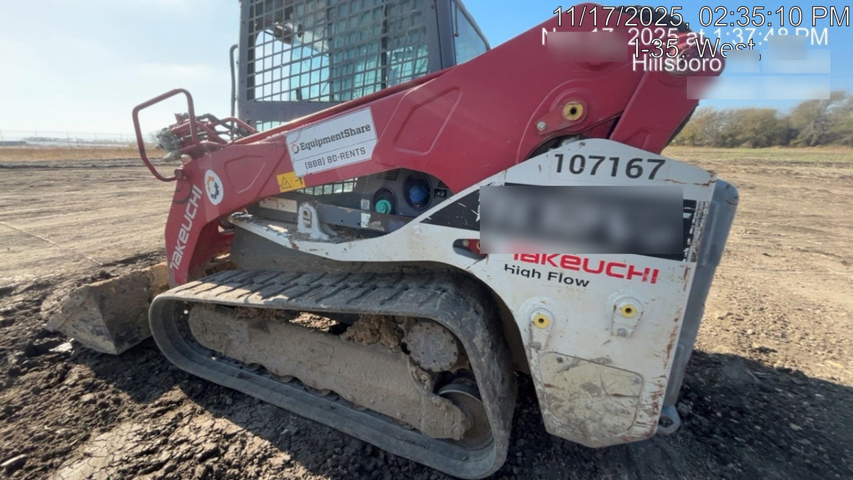 2020 Takeuchi TL12V2-CRH Cab, Rubber Track