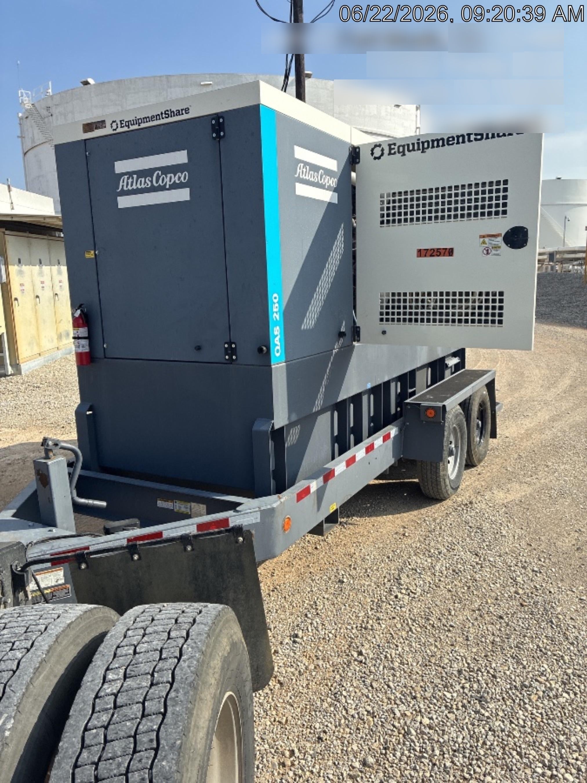 2021 ATLAS COPCO QAS250