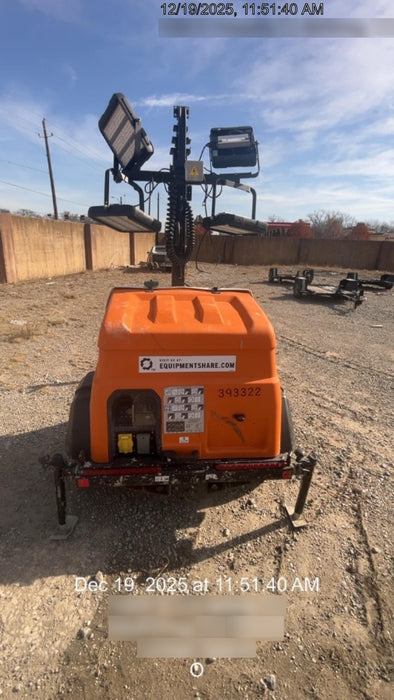 2024 Generac MLT2 Diesel, Flex Switch 120V Input, Powerzone Controller, 
(4) 320W LED Lights, 4kW Generator, 39.9 Gal Fuel Tank, 2" Ball, T3