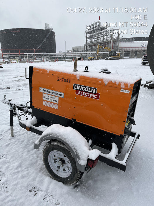 2023 Lincoln Electric LE400 Kubota V1505, Trlr, Cable Rack, Light Kit, ES Decals, T3