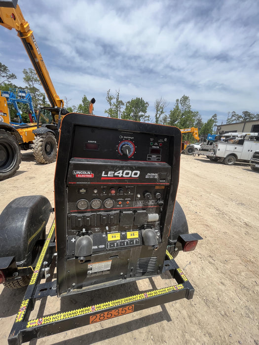 2022 Lincoln Electric LE400 Kubota V1505, Trlr, Cable Rack, Light Kit, ES Decals, T3