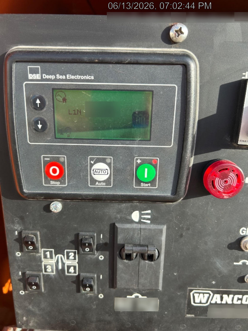 2024 Wanco WLTT-4MM4K Diesel, Deep Sea Controller, Shore Power Plug, Auto Start, (4) 350W LED Floodlights, 4kW Generator, 60 Gal Fuel Tank, 2" Ball, T3