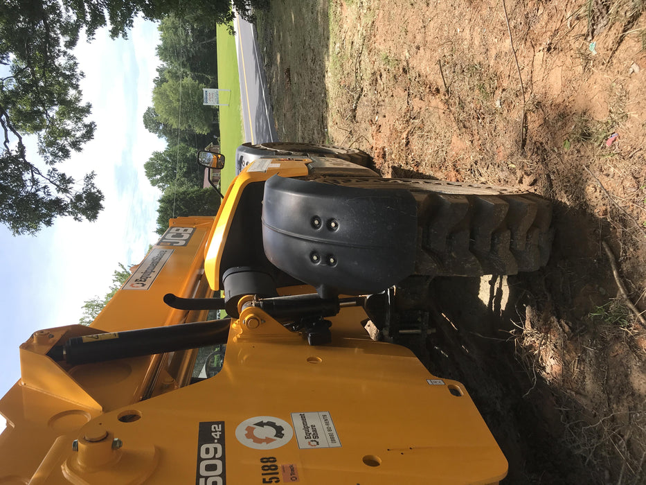 2020 JCB 509-42 Canopy, Solid Tires, Work Lights, Beacon, Aux Hydraulics, Back up Alarm, Lifting Eye, ES Decals