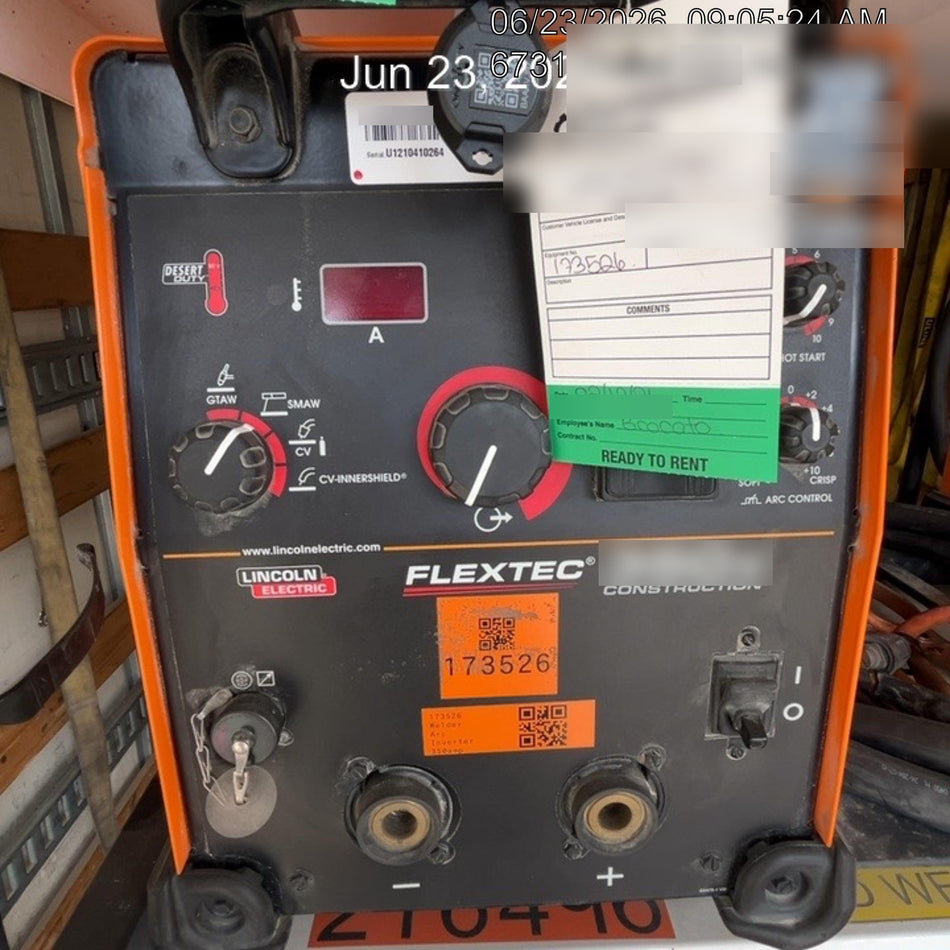 2021 LINCOLN ELECTRIC FLEXTEC 350X