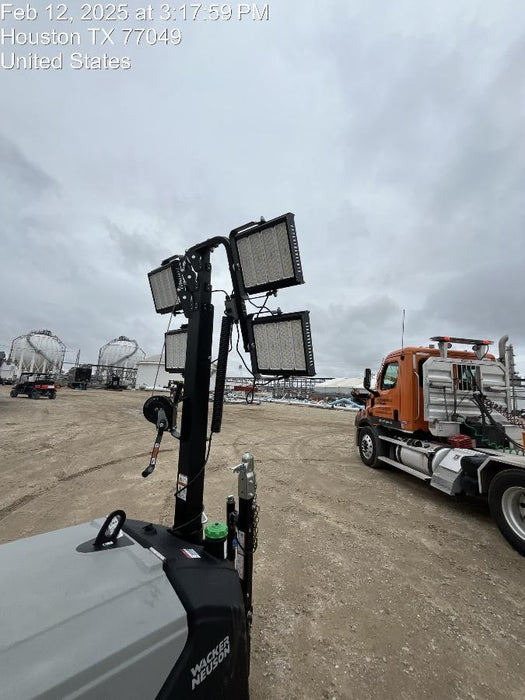 2024 Wacker Neuson LTT4 Diesel, Kohler KDW702, Deep Sea Controller, Auto Start, LED 320W, Bypass Outlet, T3