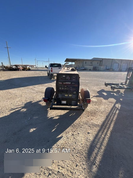 2022 Lincoln Electric LE400 Kubota V1505, Trlr, Cable Rack, Light Kit, ES Decals, T3