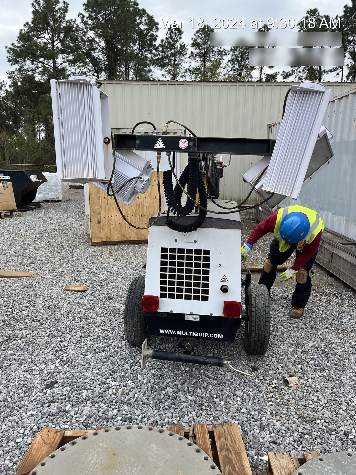2017 Multiquip LT6K` MultiQuip LT6KV Towable Light Tower