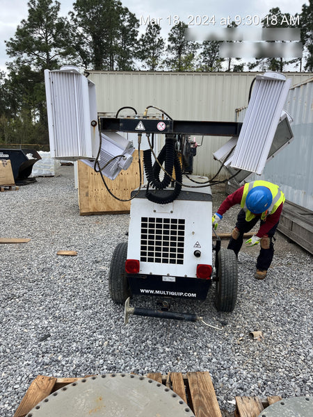 2017 Multiquip LT6K` MultiQuip LT6KV Towable Light Tower
