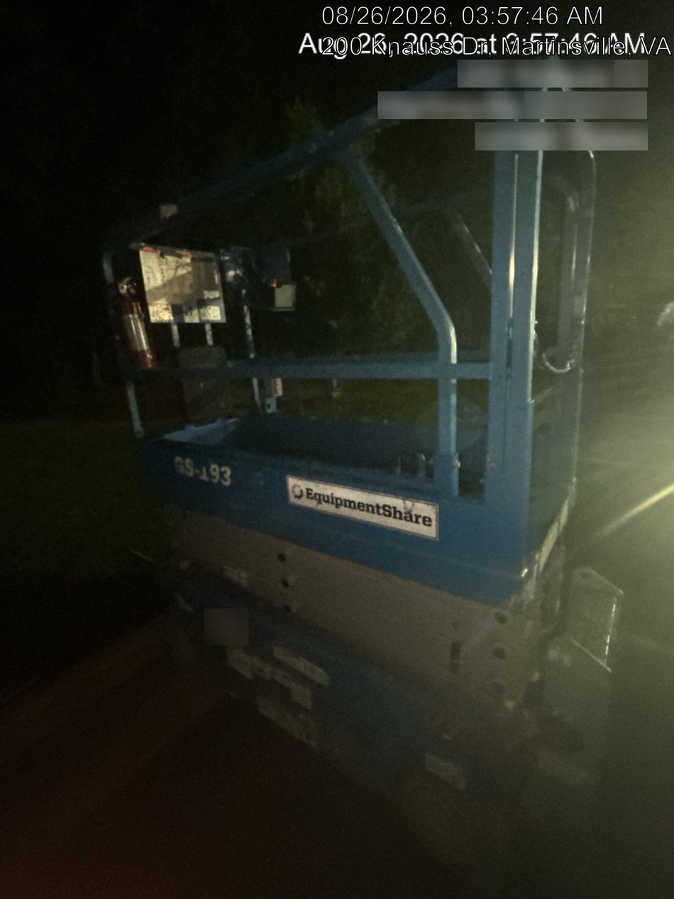2020 Genie GS-1930 Fixed rails with chain entry gate - Pre A92.20