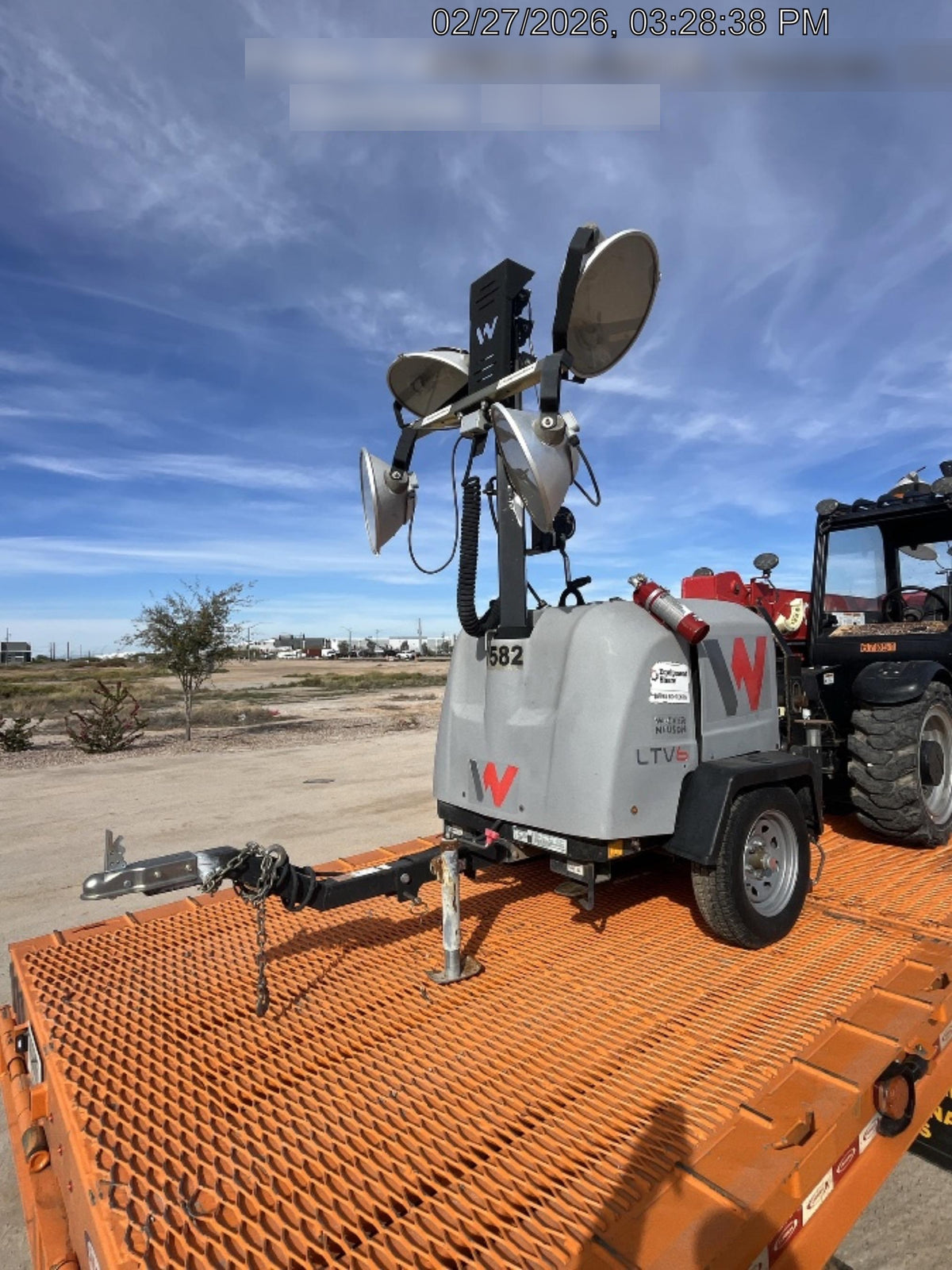 2019 Wacker Neuson LTV6L-MH Standard Options, ES Track Hardware, Fuel Level Sensor