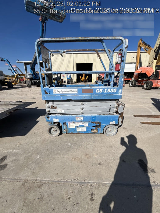 2018 Genie GS-1930 Genie GS-1930 Scissor Lift w/Standard Options