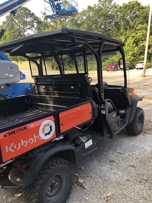 2021 Kubota RTV-X1140W-H Plastic Canopy, Windshield Acrylic Clear, LED Strobe Light, Wire Harness Kit, Back up Alarm