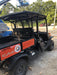 2021 Kubota RTV-X1140W-H Plastic Canopy, Windshield Acrylic Clear, LED Strobe Light, Wire Harness Kit, Back up Alarm