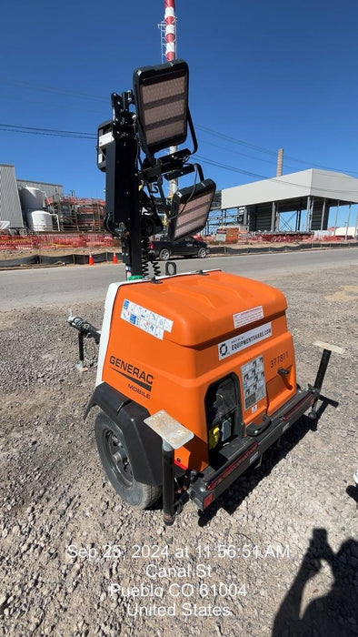 2023 Generac MLT2 Diesel, Flex Switch 120V Input, Powerzone Controller, 
(4) 320W LED Lights, 4kW Generator, 39.9 Gal Fuel Tank, 2" Ball, T3