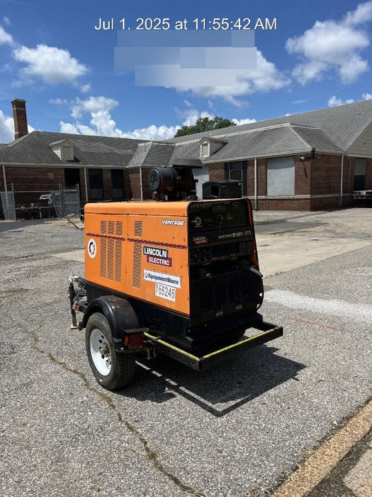 2021 Lincoln Electric Vantage 549X Ready Pak 3, ORANGE (includes trailer, cable rack, fender light kit)