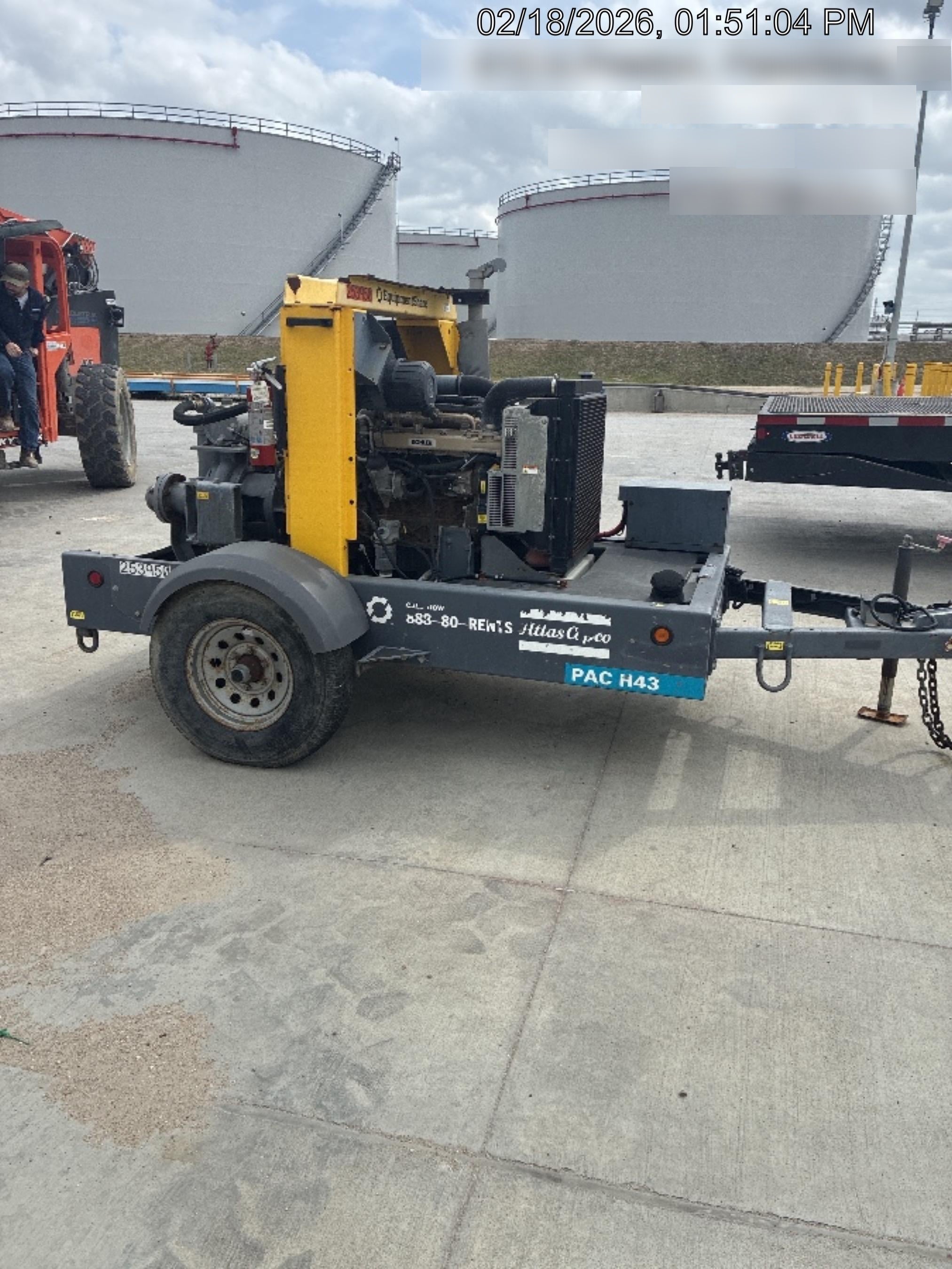 2022 ATLAS COPCO PAC H43 KD