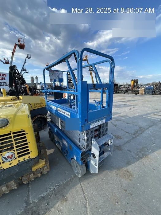 2020 Genie GS-1930 Solid Non Marking Tires, Beacon, Folding rails with half height swing gate