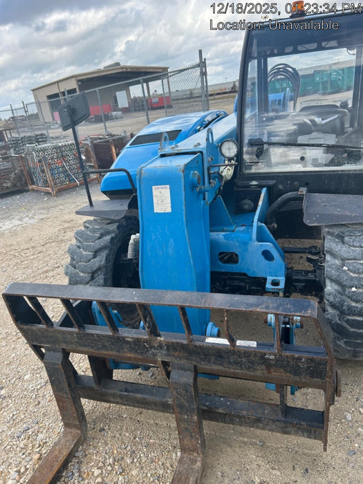 2019 Genie GTH-5519 Cab/Heat/AC, Solid RT Tires, LED Work Lights, Beacon, 48" Carriage, 48" Forks