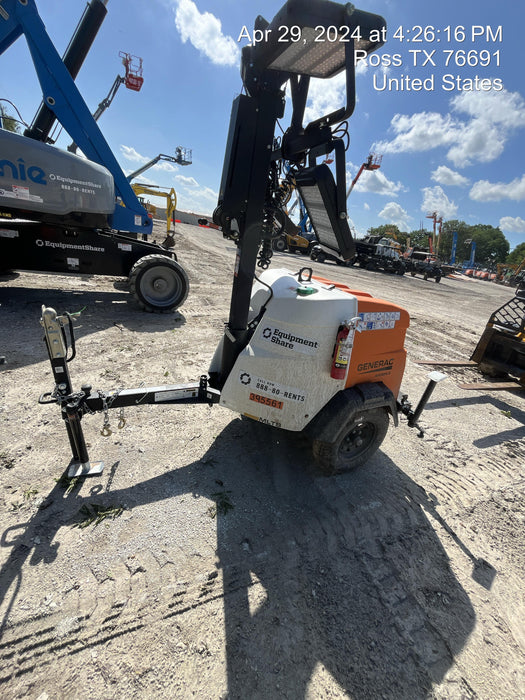 2024 Generac MLT2 Diesel, Flex Switch 120V Input, Powerzone Controller, 
(4) 320W LED Lights, 4kW Generator, 39.9 Gal Fuel Tank, 2" Ball, T3