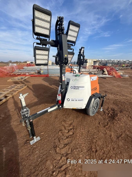 2023 Generac MLT2 Diesel, Flex Switch 120V Input, Powerzone Controller, 
(4) 320W LED Lights, 4kW Generator, 39.9 Gal Fuel Tank, 2" Ball, T3