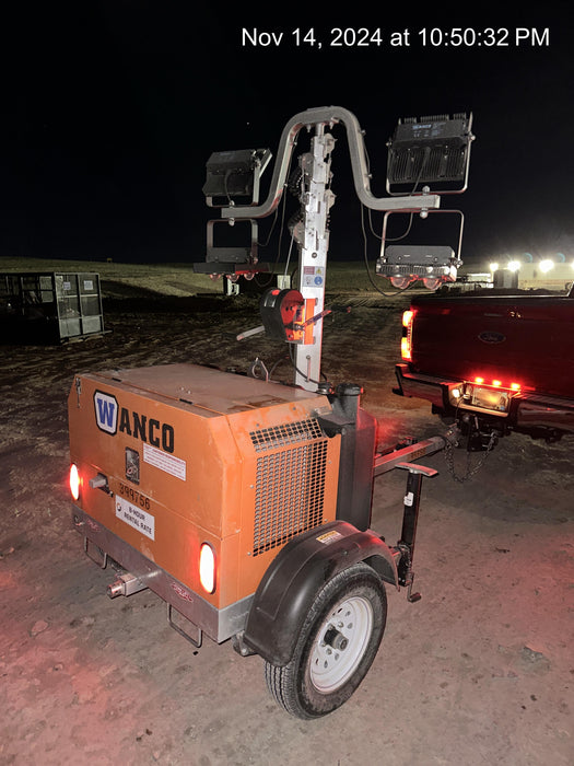 2024 Wanco WLTT-4MM4K Diesel, Deep Sea Controller, Shore Power Plug, Auto Start, (4) 350W LED Floodlights, 4kW Generator, 60 Gal Fuel Tank, 2" Ball, T3