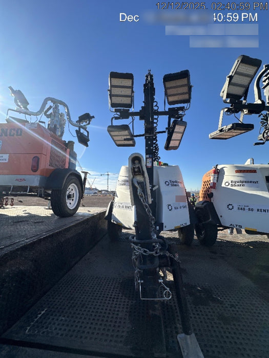 2023 Generac MLT2 Diesel, Flex Switch 120V Input, Powerzone Controller, 
(4) 320W LED Lights, 4kW Generator, 39.9 Gal Fuel Tank, 2" Ball, T3