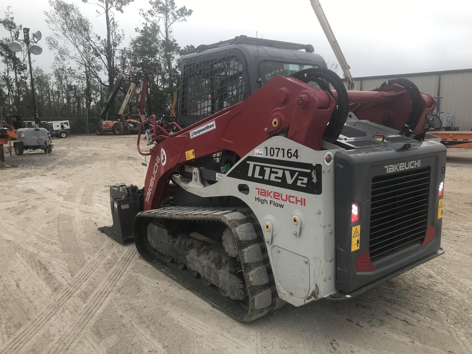 2020 Takeuchi TL12V2-CRH Cab, Rubber Track, & HF