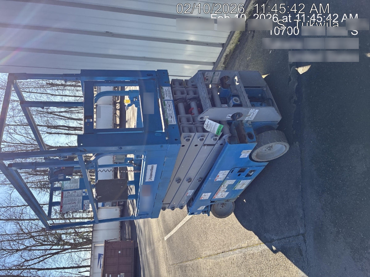 2020 Genie GS-1930 Solid Non Marking Tires, Beacon, Folding rails with half height swing gate