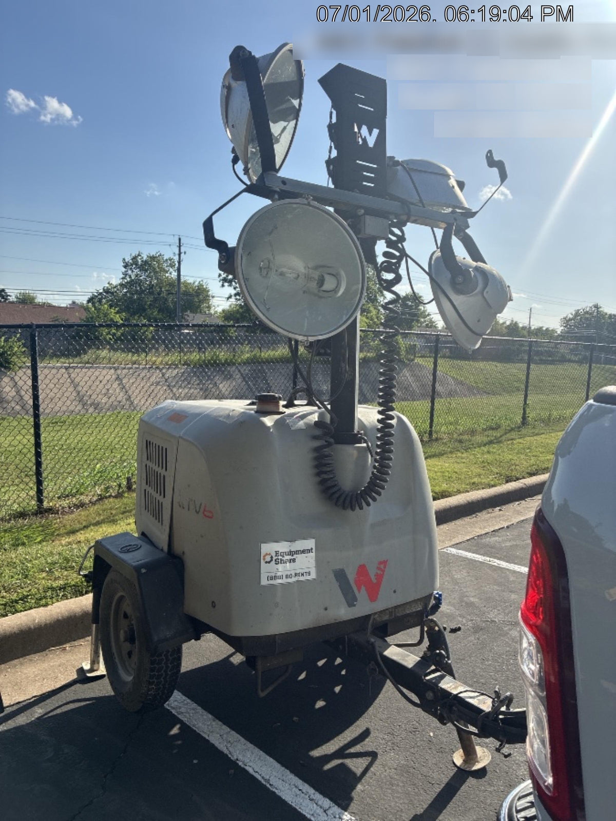 2017 Wacker Neuson LTV6L-MH Wacker Neuson Light Tower