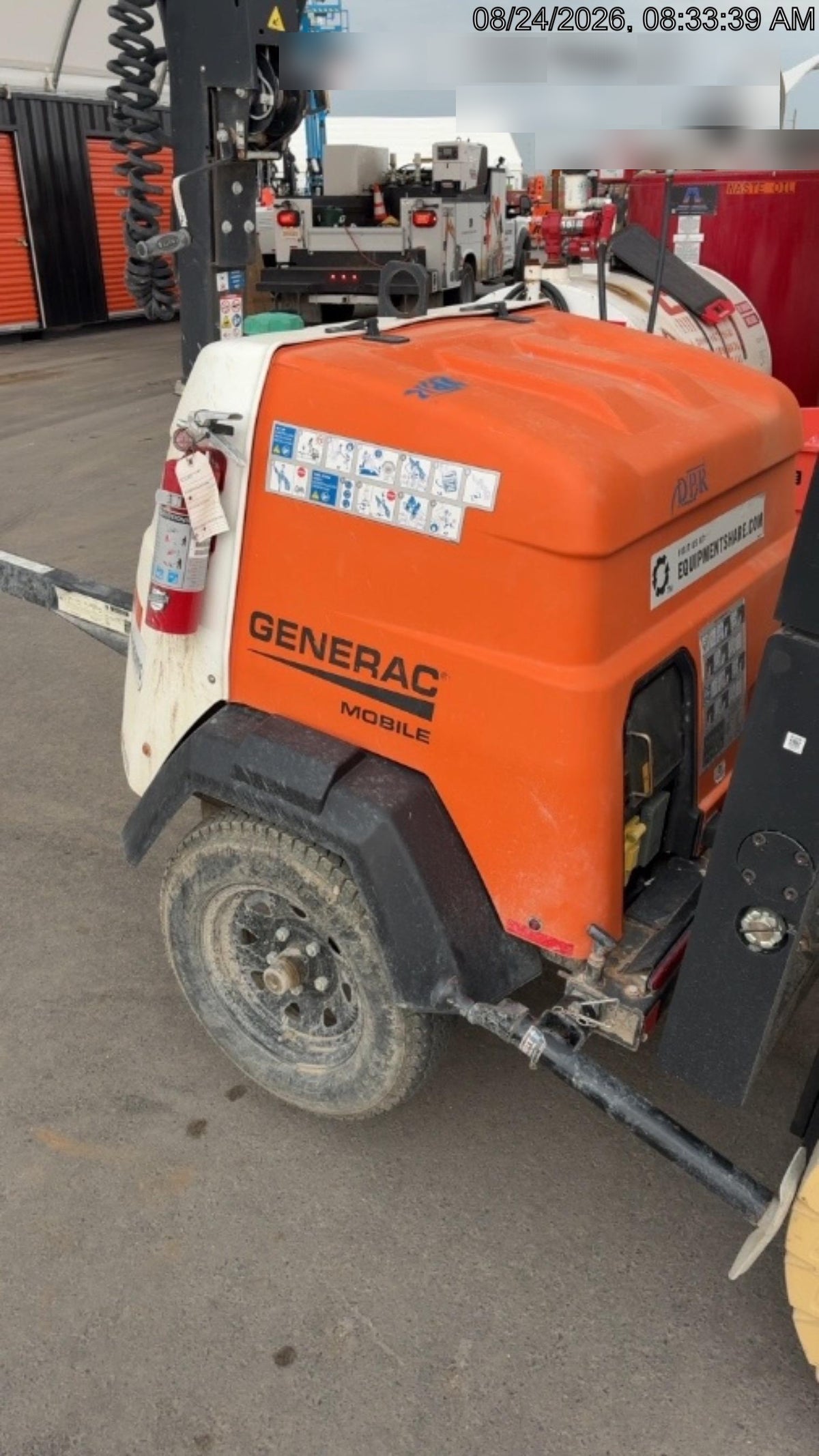 2023 Generac MLT2 Diesel, Flex Switch 120V Input, Powerzone Controller, 
(4) 320W LED Lights, 4kW Generator, 39.9 Gal Fuel Tank, 2" Ball, T3