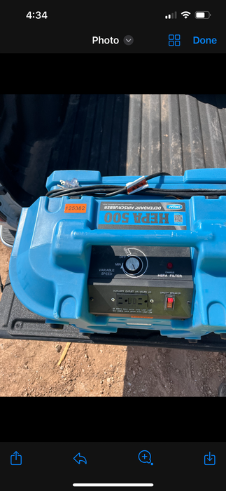 2020 DRI-EAZ HEPA 500