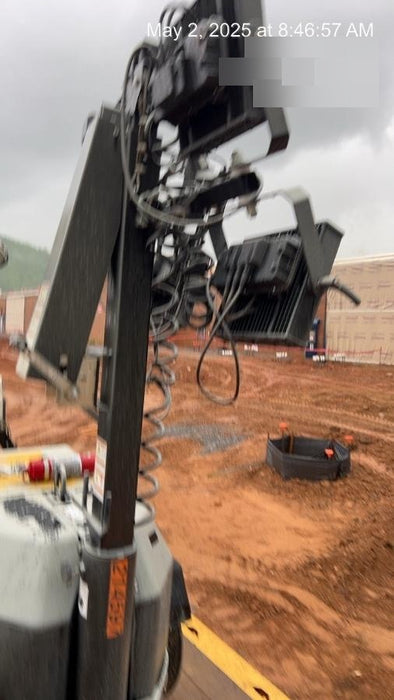 2022 Allmand NLV3GR (4) LED Light Fixture 350W, 23' Vertical Mast, 3kW Prime, Towable, Deep Sea L401, Leveling Jacks, Yanmar T4F 5.8hp