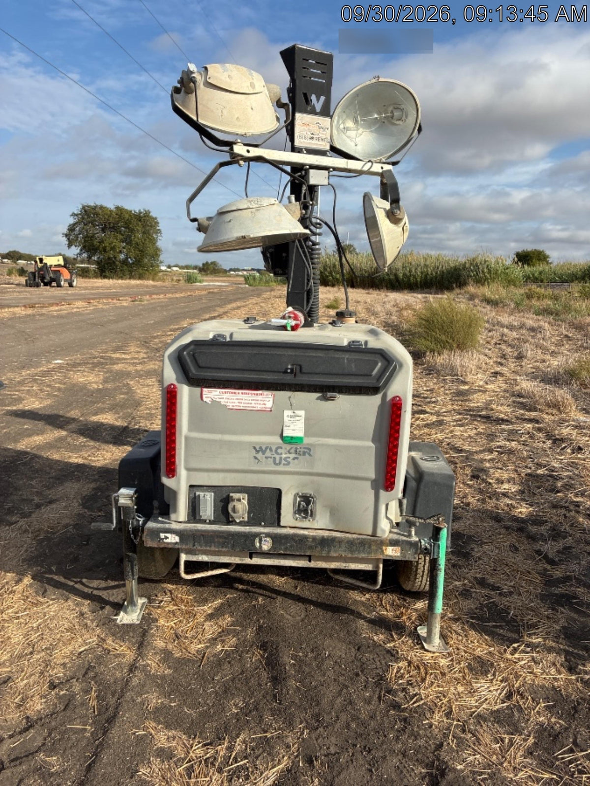 Wacker Neuson LTV6K-MH Wacker Neuson LTV6K Towable Light Tower