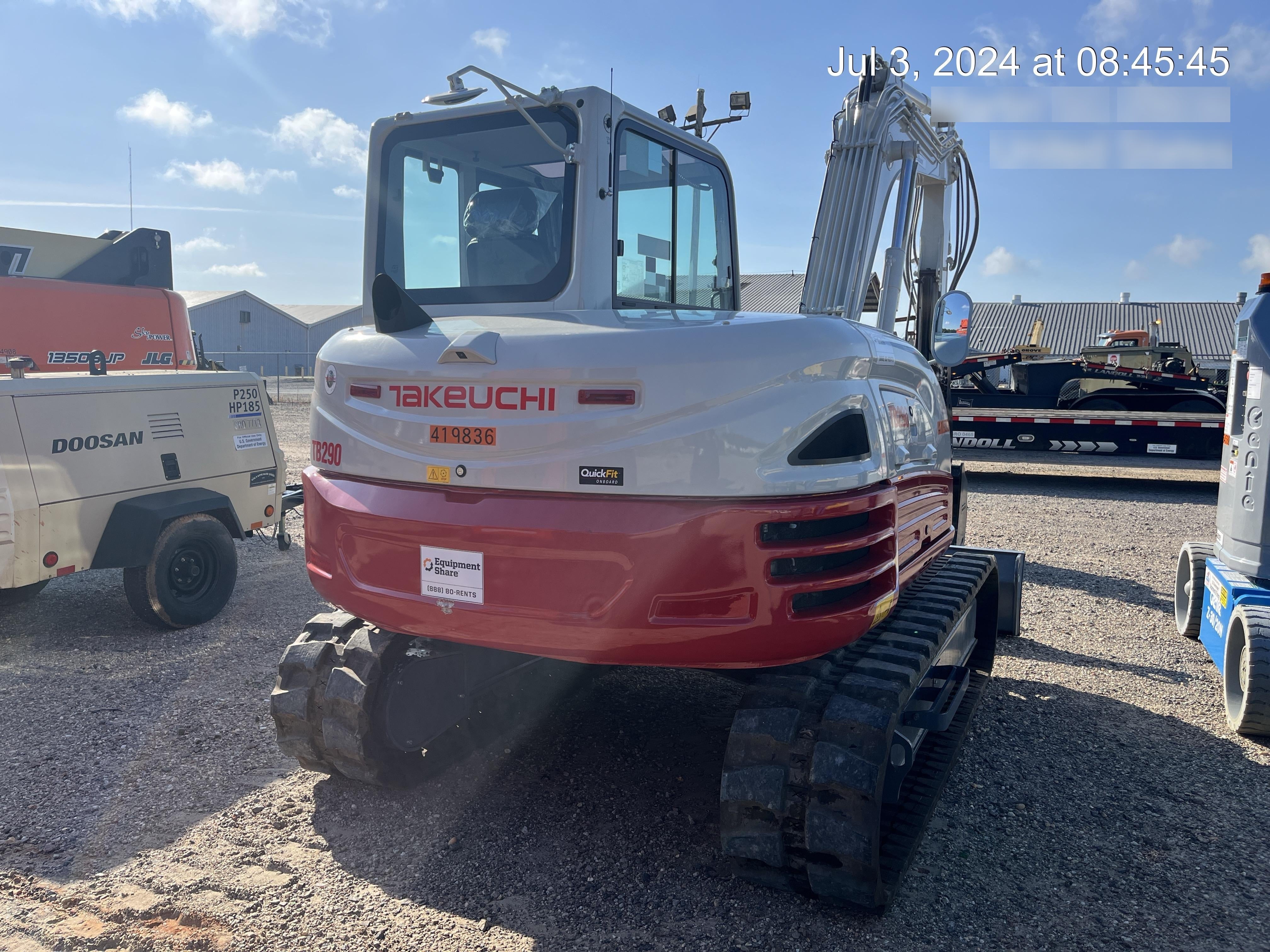 2024 TAKEUCHI TB290-CR