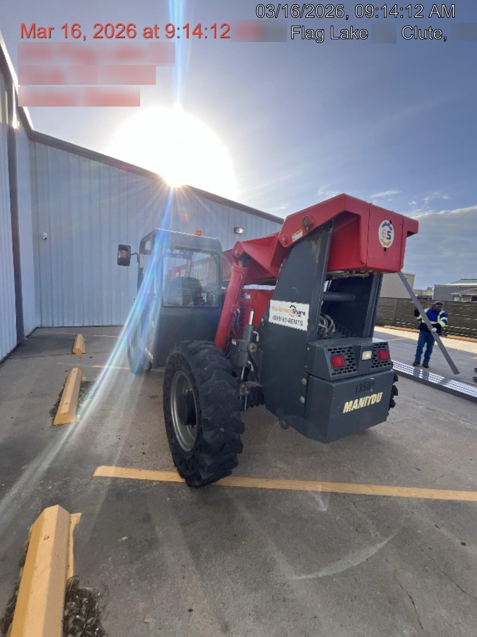 2018 Manitou MTA8044 MTA 8044 - 74 HP T4, Canopy, Worklights/Strobe, Beacon, 66" Carriage, 48" Forks, Solid Tires, Lift Hook, Aux Hydraulics