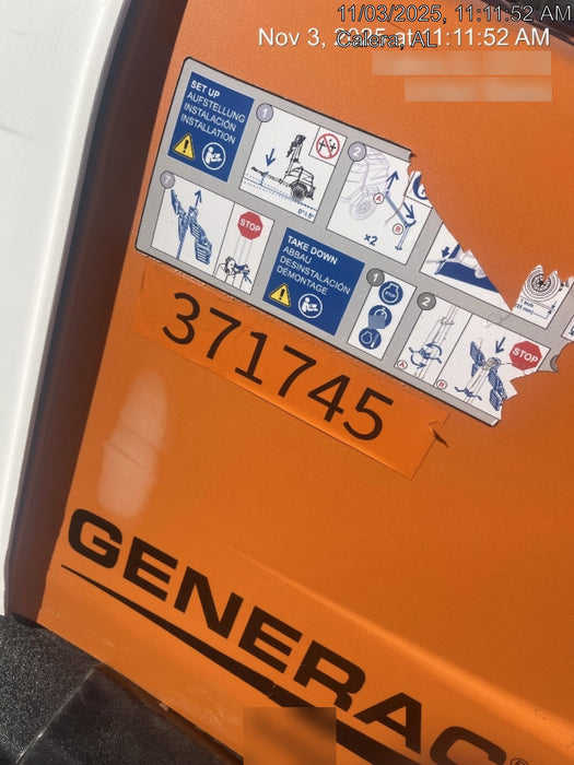 2023 Generac MLT2 Diesel, Flex Switch 120V Input, Powerzone Controller, 
(4) 320W LED Lights, 4kW Generator, 39.9 Gal Fuel Tank, 2" Ball, T3