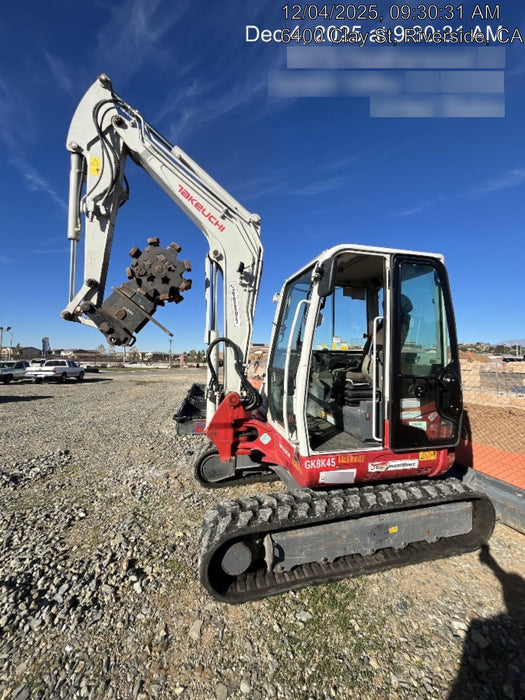 2021 TAKEUCHI TB260-CR