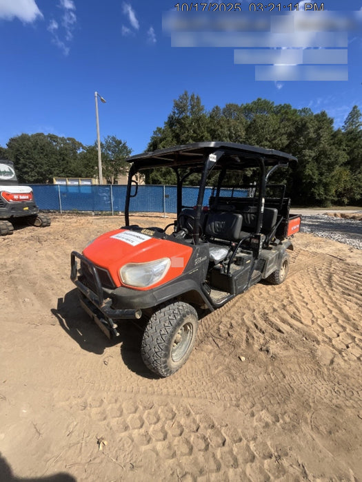 Kubota RTV-X1140W-H Canopy, 4-Seater, Diesel, Windshield Acrylic Clear, Strobe Light, Backup Alarm