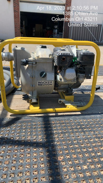 2021 WACKER NEUSON PT2A