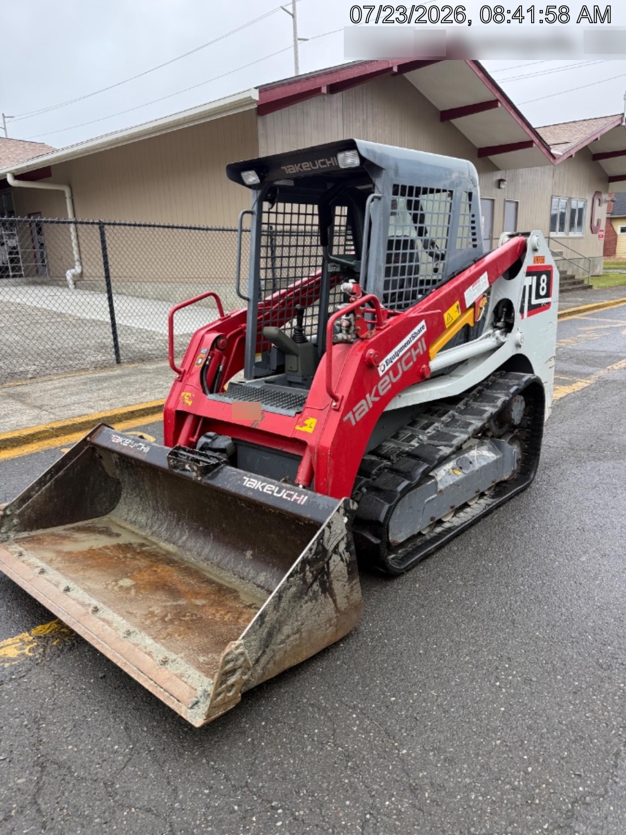 2019 TAKEUCHI TL8W