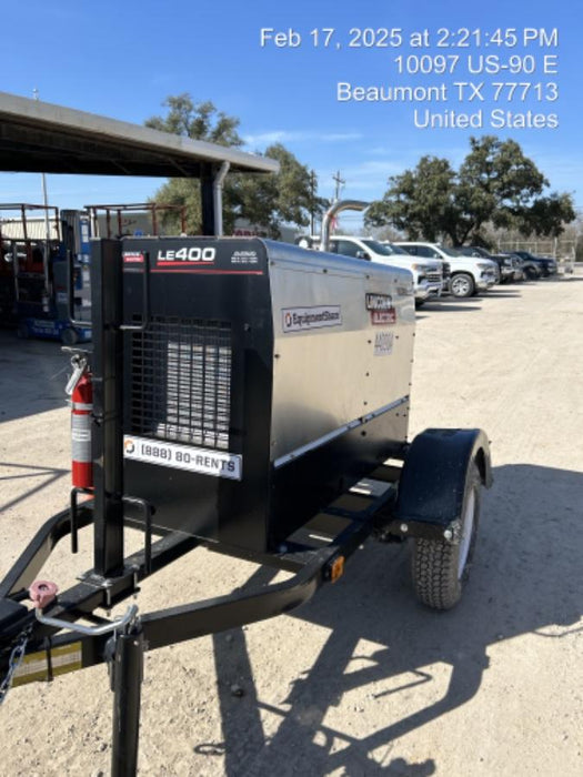 2024 Lincoln Electric LE400 Kubota V1505, Trlr, Cable Rack, Light Kit, ES Decals, T3