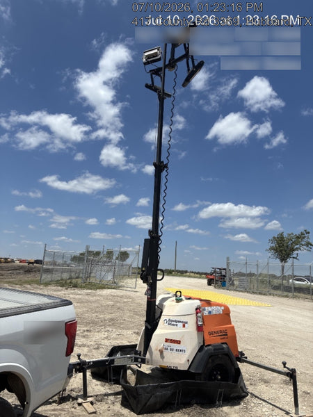 2024 Generac MLT2 Diesel, Flex Switch 120V Input, Powerzone Controller, 
(4) 320W LED Lights, 4kW Generator, 39.9 Gal Fuel Tank, 2" Ball, T3