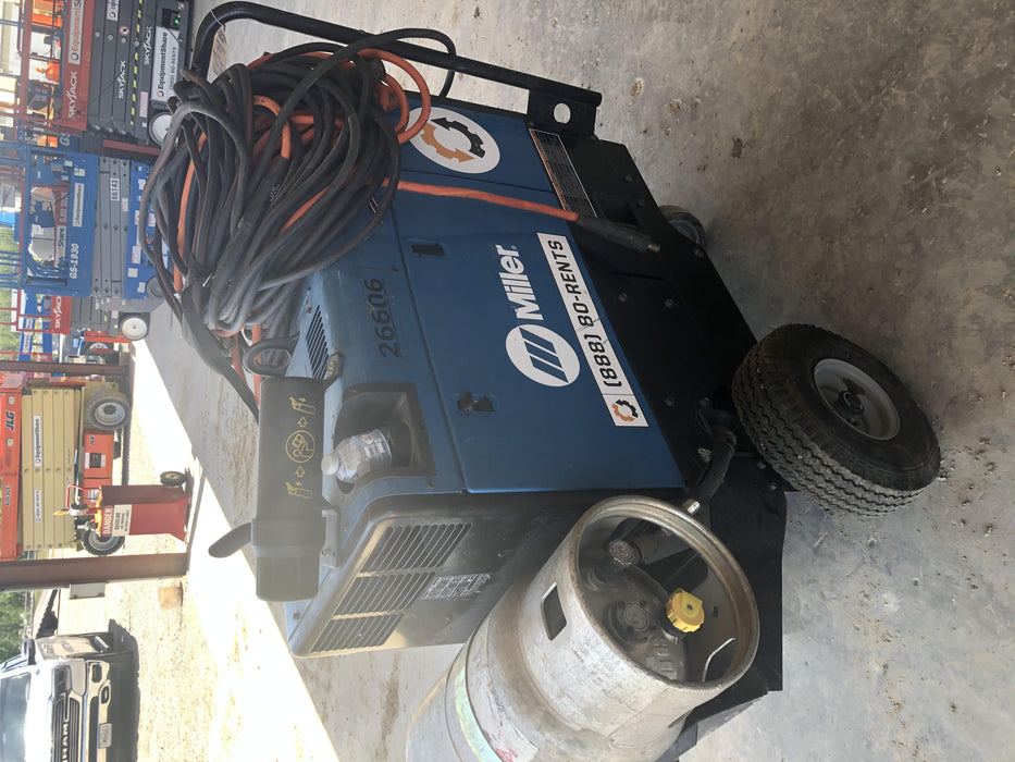 2019 Miller Electric BOBCAT 250 LP/Propane, Running Gear, Tank Bracket, Hose