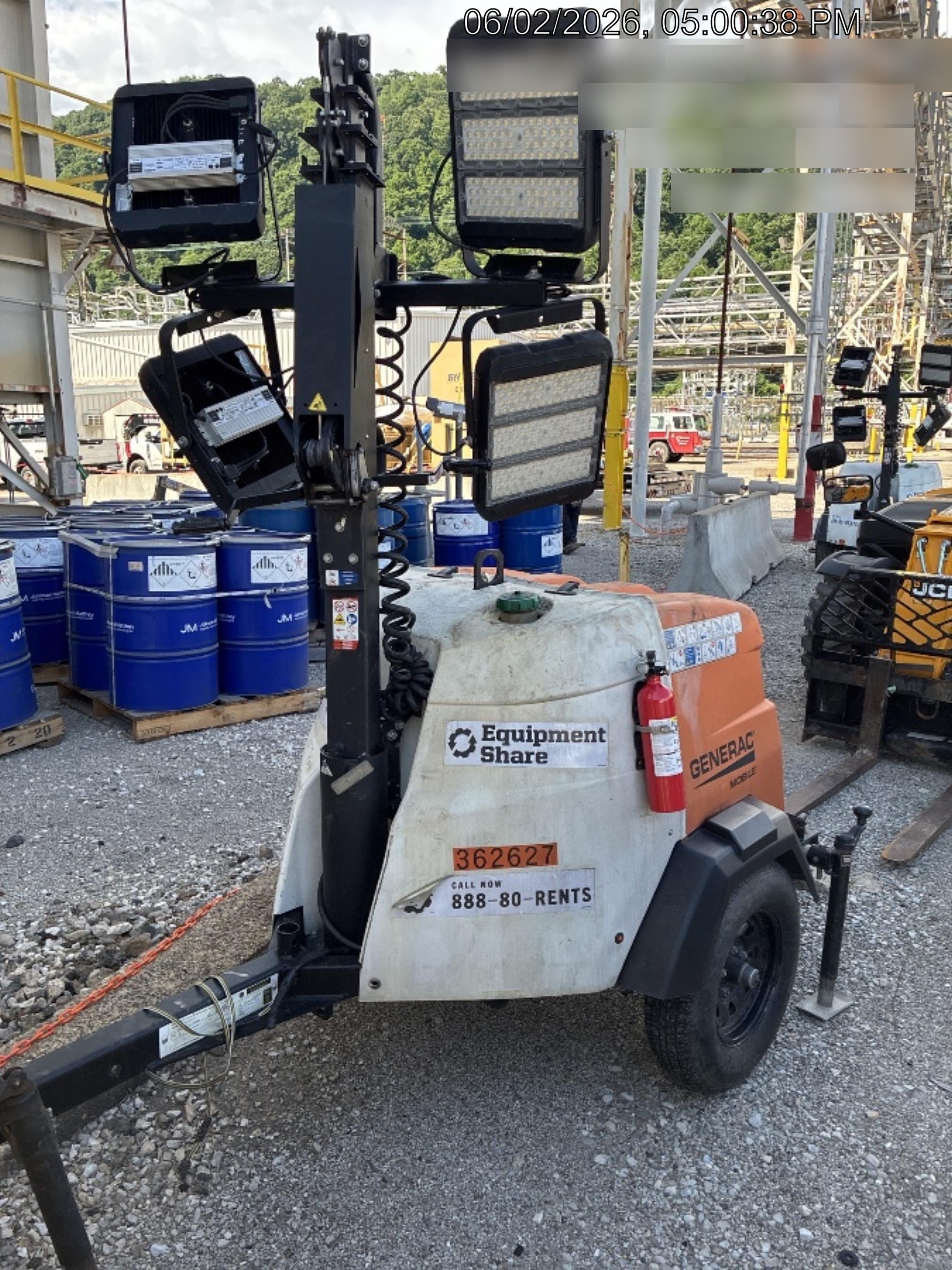 2023 Generac MLT2 Diesel, Flex Switch 120V Input, Powerzone Controller, 
(4) 320W LED Lights, 4kW Generator, 39.9 Gal Fuel Tank, 2" Ball, T3