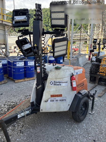 2023 Generac MLT2 Diesel, Flex Switch 120V Input, Powerzone Controller, 
(4) 320W LED Lights, 4kW Generator, 39.9 Gal Fuel Tank, 2" Ball, T3