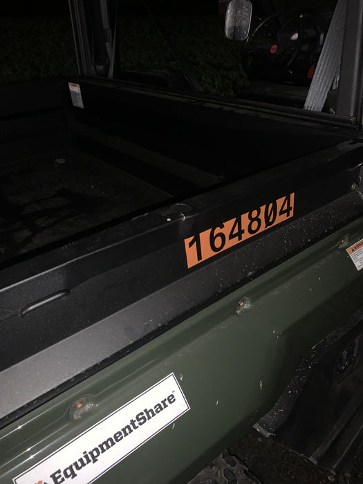 2021 Yanmar YU1000 Canopy, Steel Wheel, Poly WindShield, Beacon, Backup Alarm