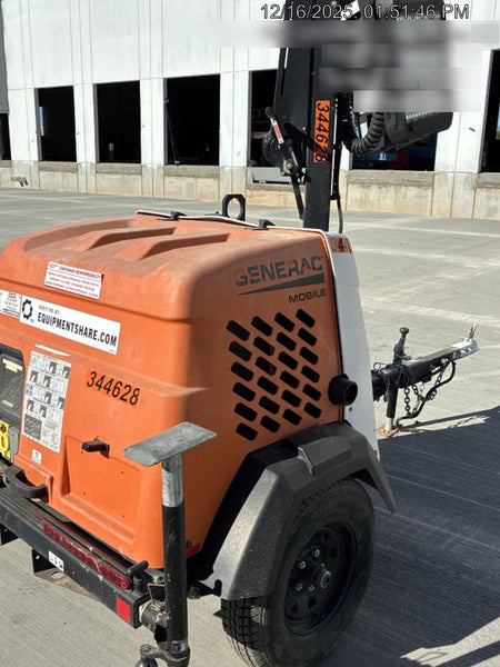 2023 Generac MLT2 Diesel, Flex Switch 120V Input, Powerzone Controller, (4) 320W LED Lights, 4kW Generator, 39.9 Gal Fuel Tank, 2" Ball, T3