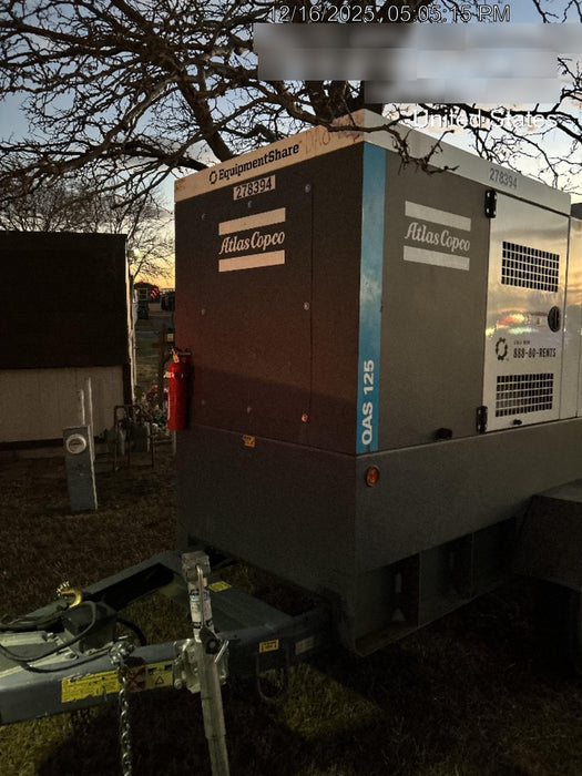 2022 ATLAS COPCO QAS 125