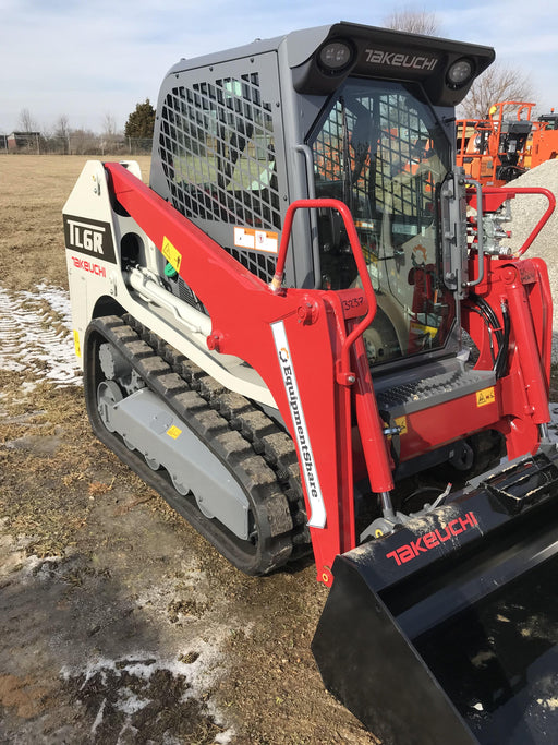 2022 Takeuchi TL6CR 65hp Kubota Diesel, Cab/Heat/Air, Rubber Tracks, Hydraulic QC